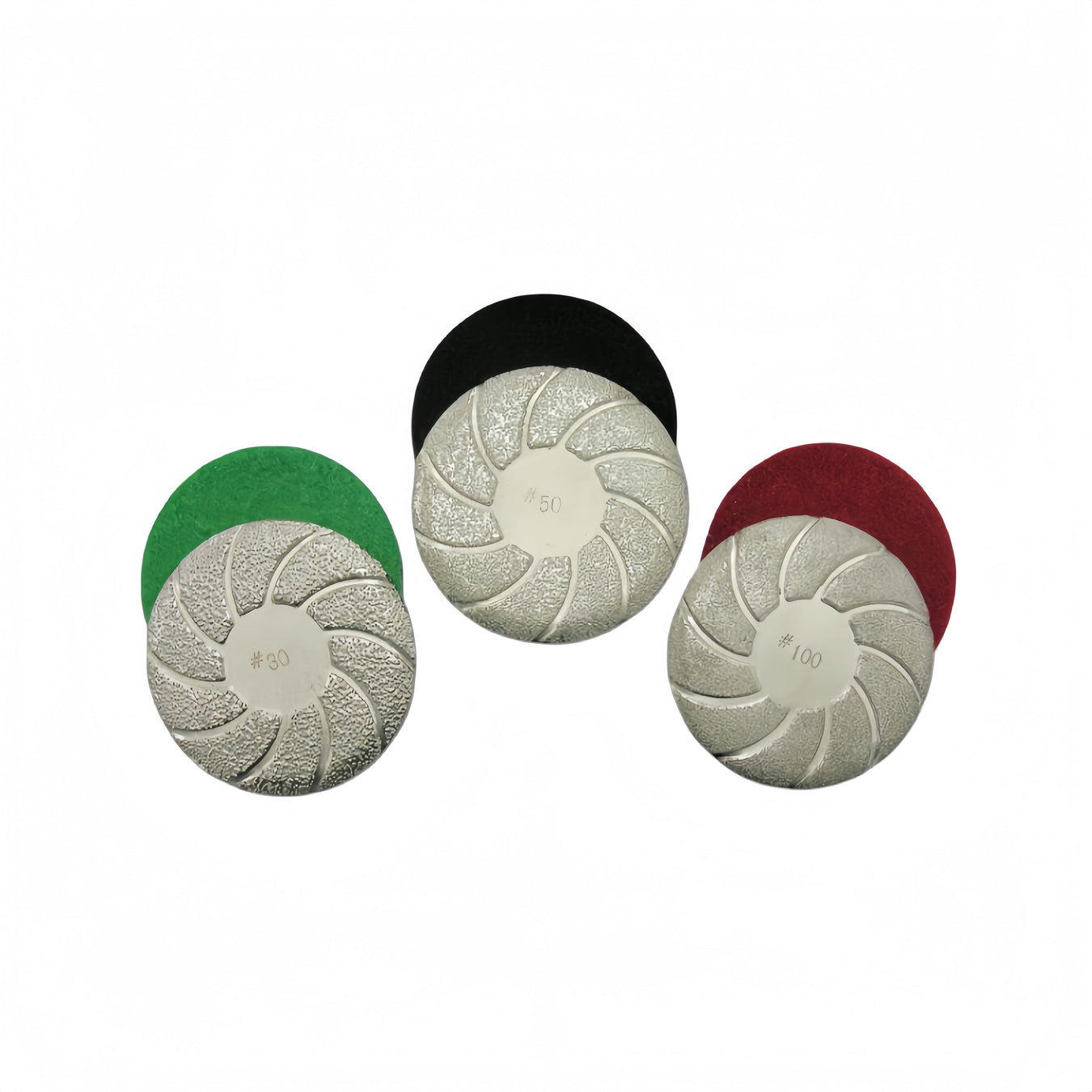 3"&4" Vacuum brazed diamond floor pads