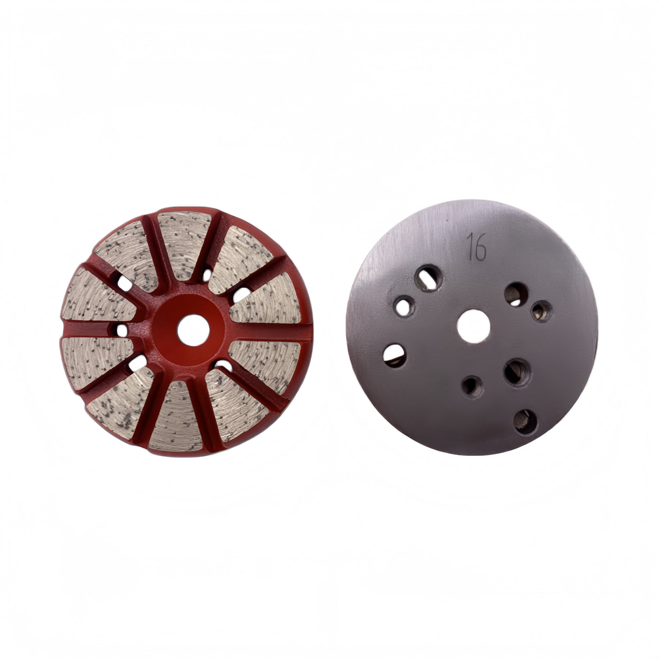 3" Grinding Pucks with Multi Hole or Velcro Backer