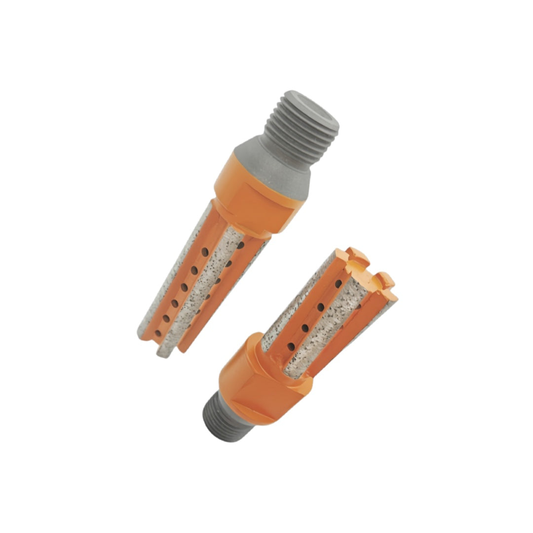 Sintered finger bit for CNC machine