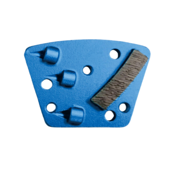 Trapezoid PCD grinding plate