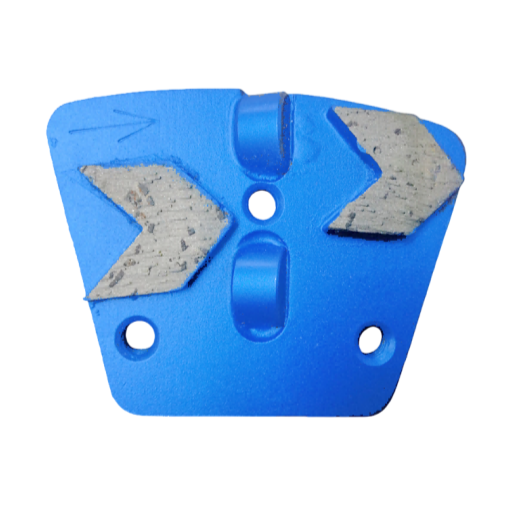 Trapezoid PCD grinding plate