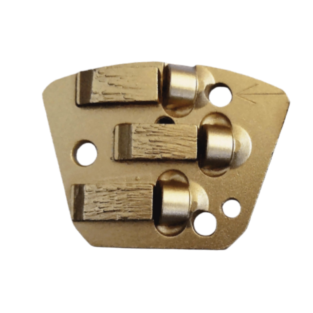 Trapezoid PCD grinding plate