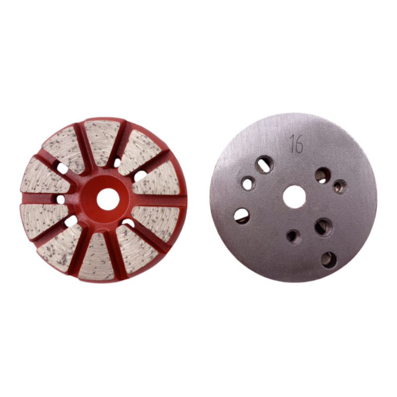 3" Grinding pucks designed for heavy grinding applications