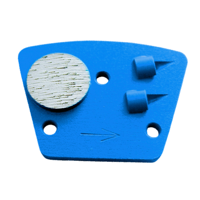 Trapezoid PCD grinding plate