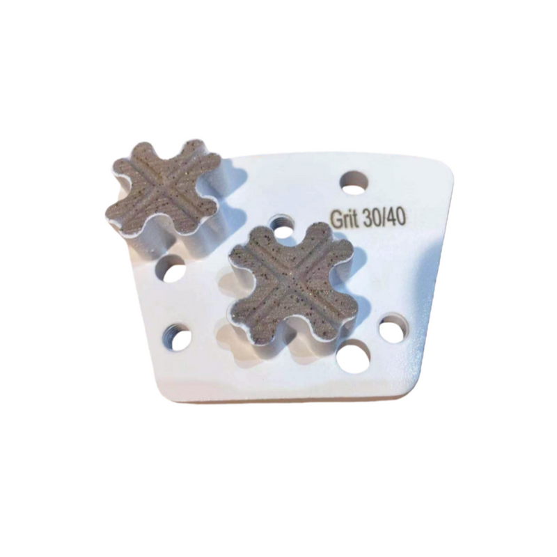 Cross segment extra soft bond for extra hard concrete