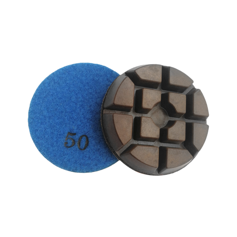Typhoon-type dry resin pads for concrete 18pcs