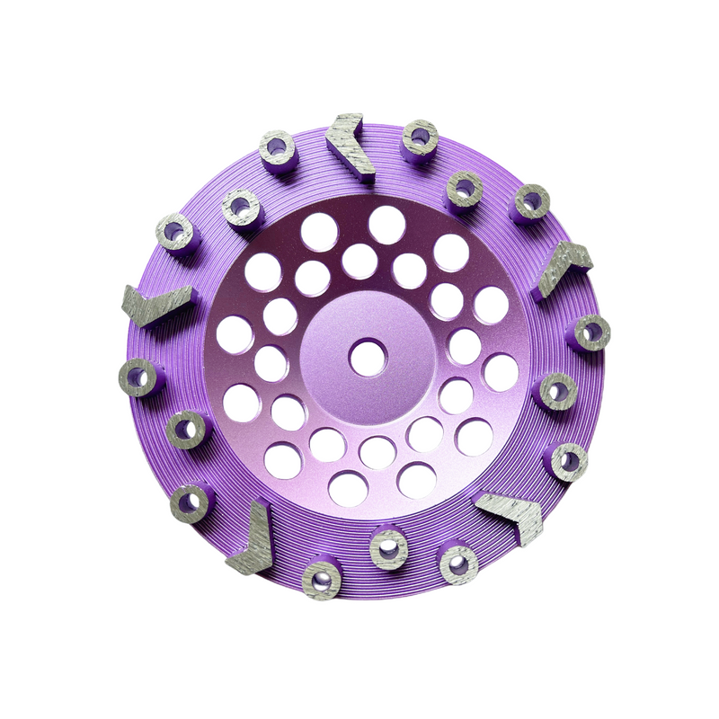 Durable contact welding cup wheel