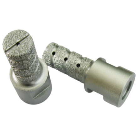 Vacuum brazed finger bit