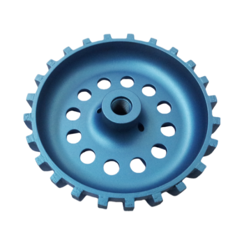 6" Radius Cove wheel for Angle grinder