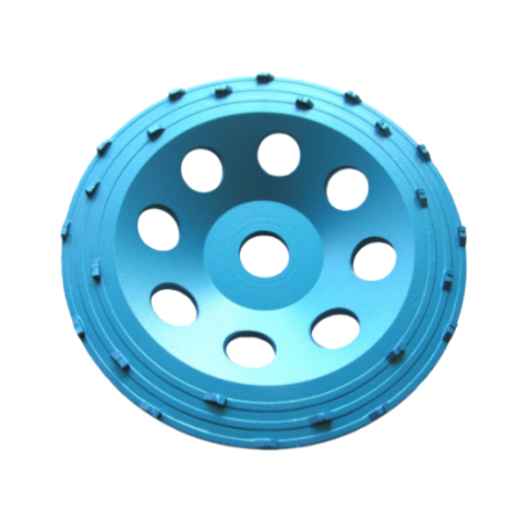 FDS202 PCD cup wheel with small PCD tips in 3mm height