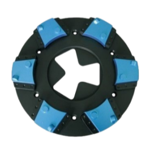 10” PCD grinding plate for floor grinders