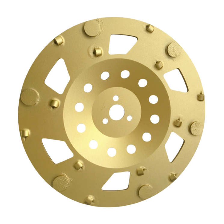 10” PCD grinding plate for floor grinders
