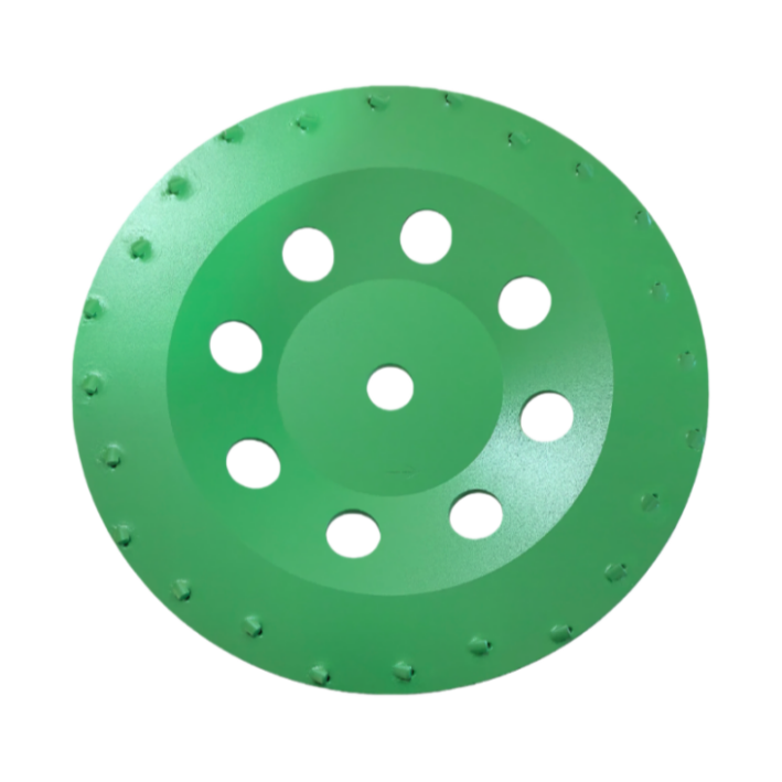 10” PCD grinding plate for floor grinders