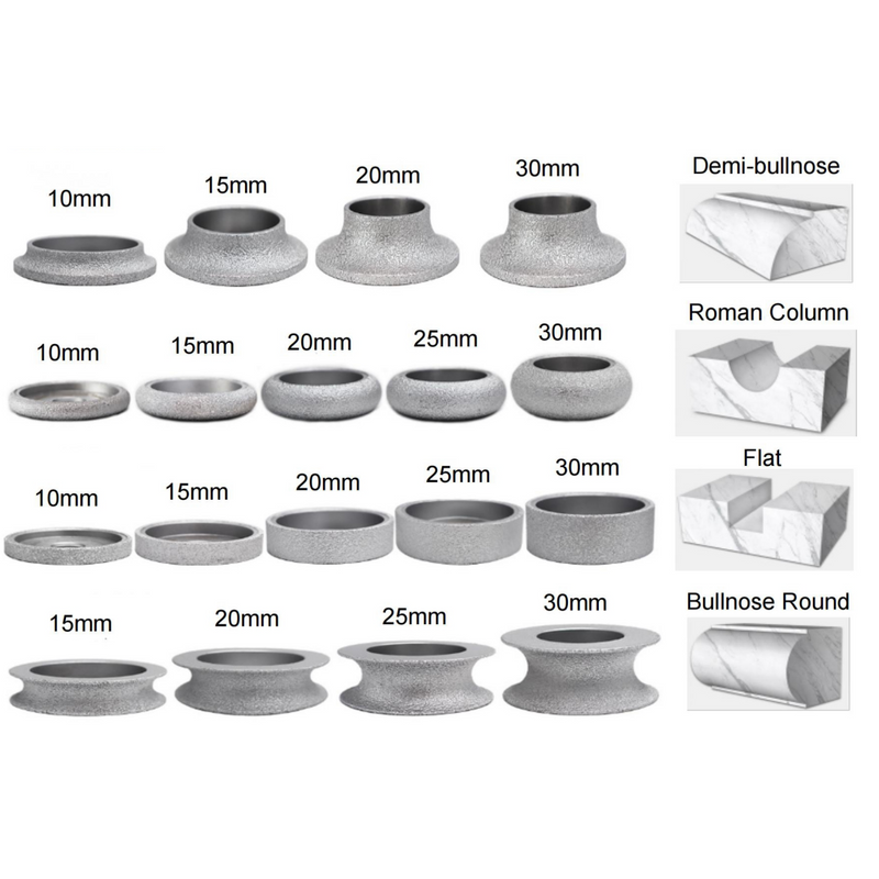 Vacuum Brazed Grinding &Trimming Profile Wheel