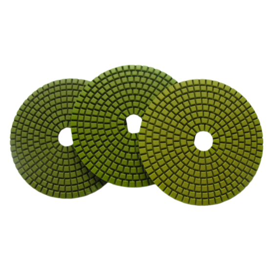 Wet polishing pads