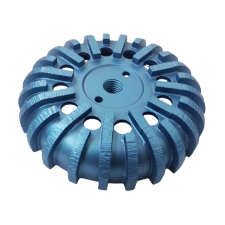 6" Radius Cove wheel for Angle grinder